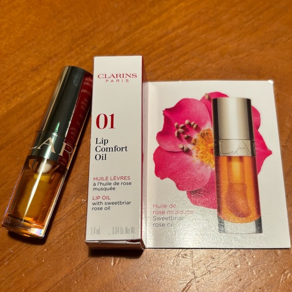Clarins Lip Comfort Oil - Honey - Picture 2 of 16